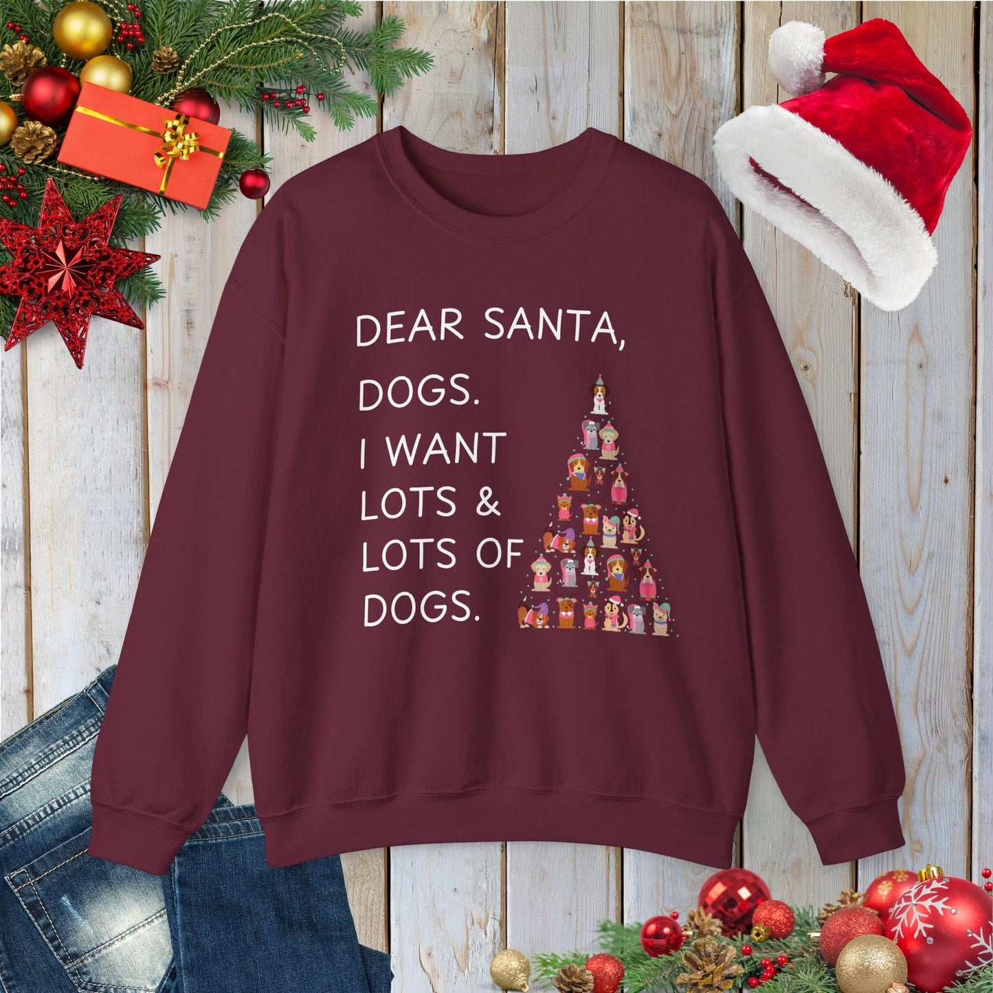 Dogs for Christmas Sweatshirt