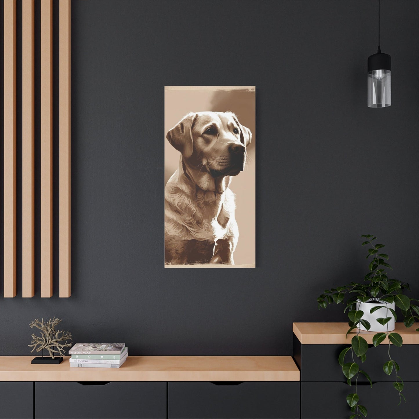 Timeless Retriever Canvas Art