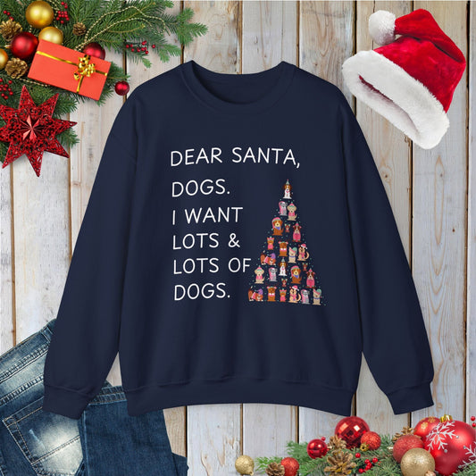 Dogs for Christmas Sweatshirt