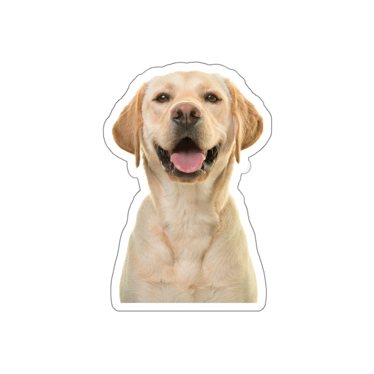 Happy Lab Sticker