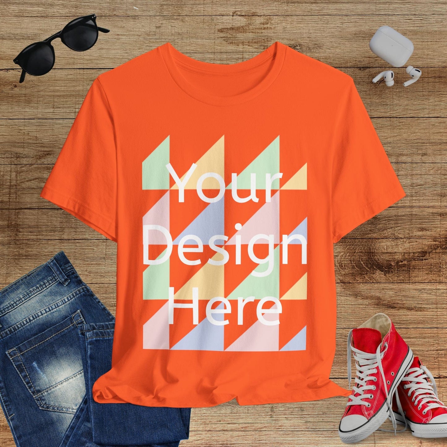 Personalized Unisex Jersey Short Sleeve T-Shirt