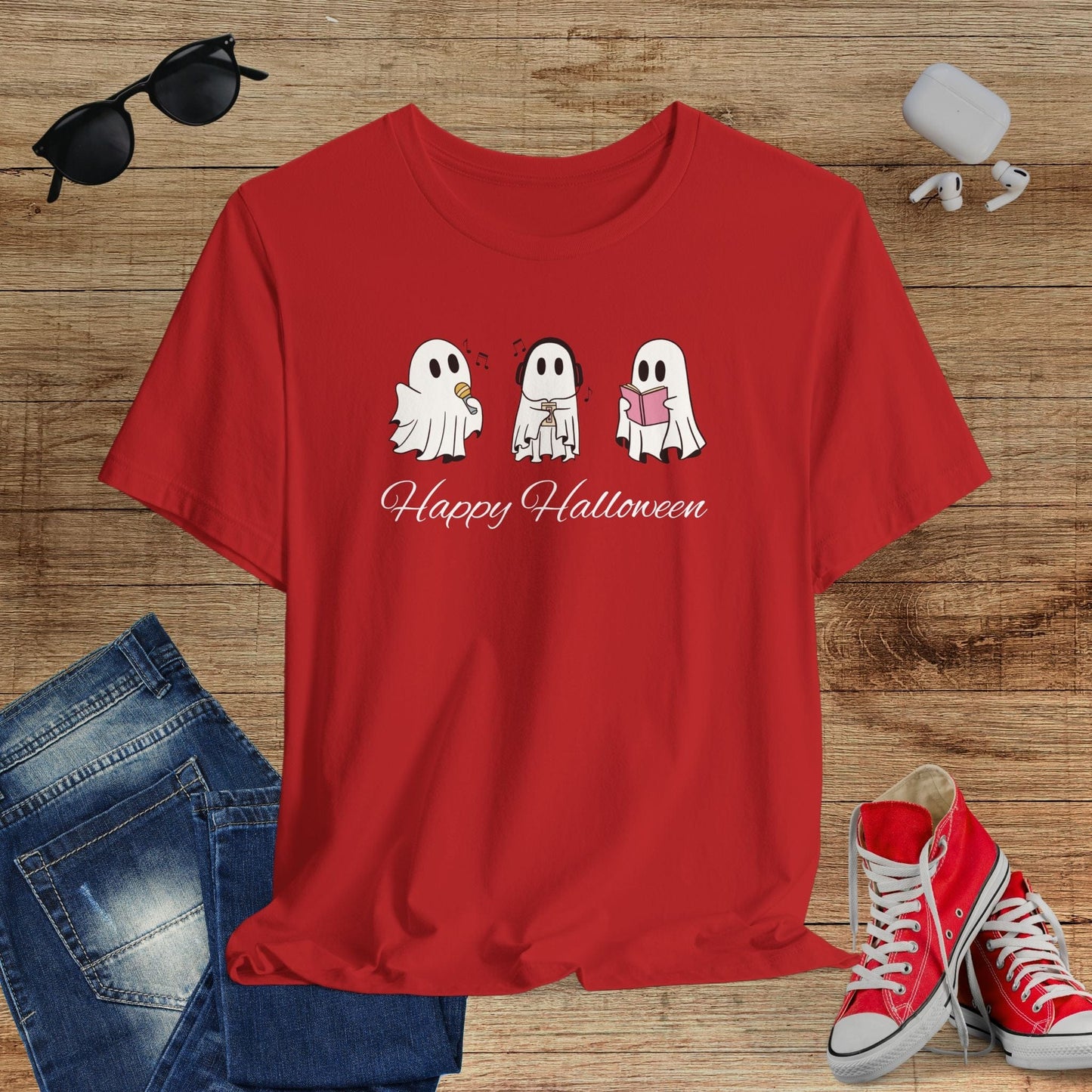 Ghostly Halloween T-Shirt