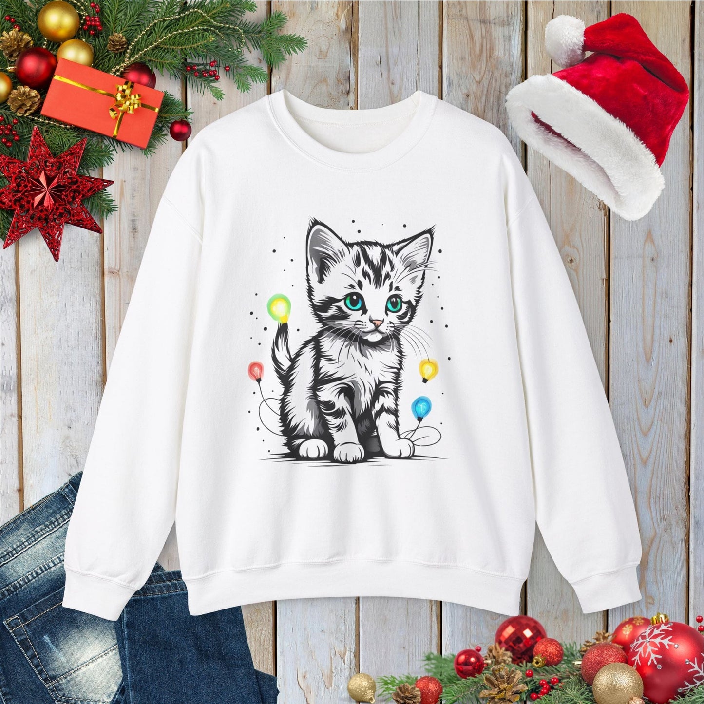 Purrfectly Ornate Sweatshirt