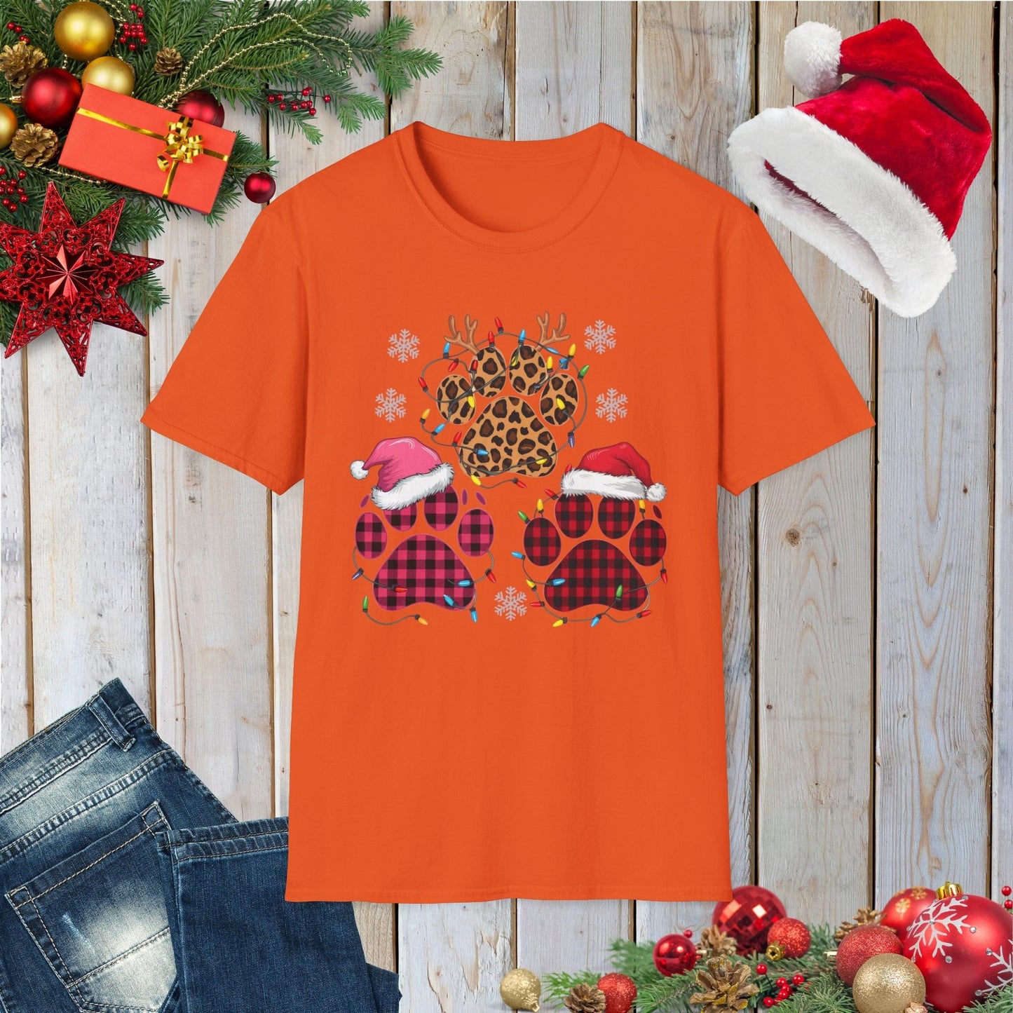 Christmas Paws T-Shirt