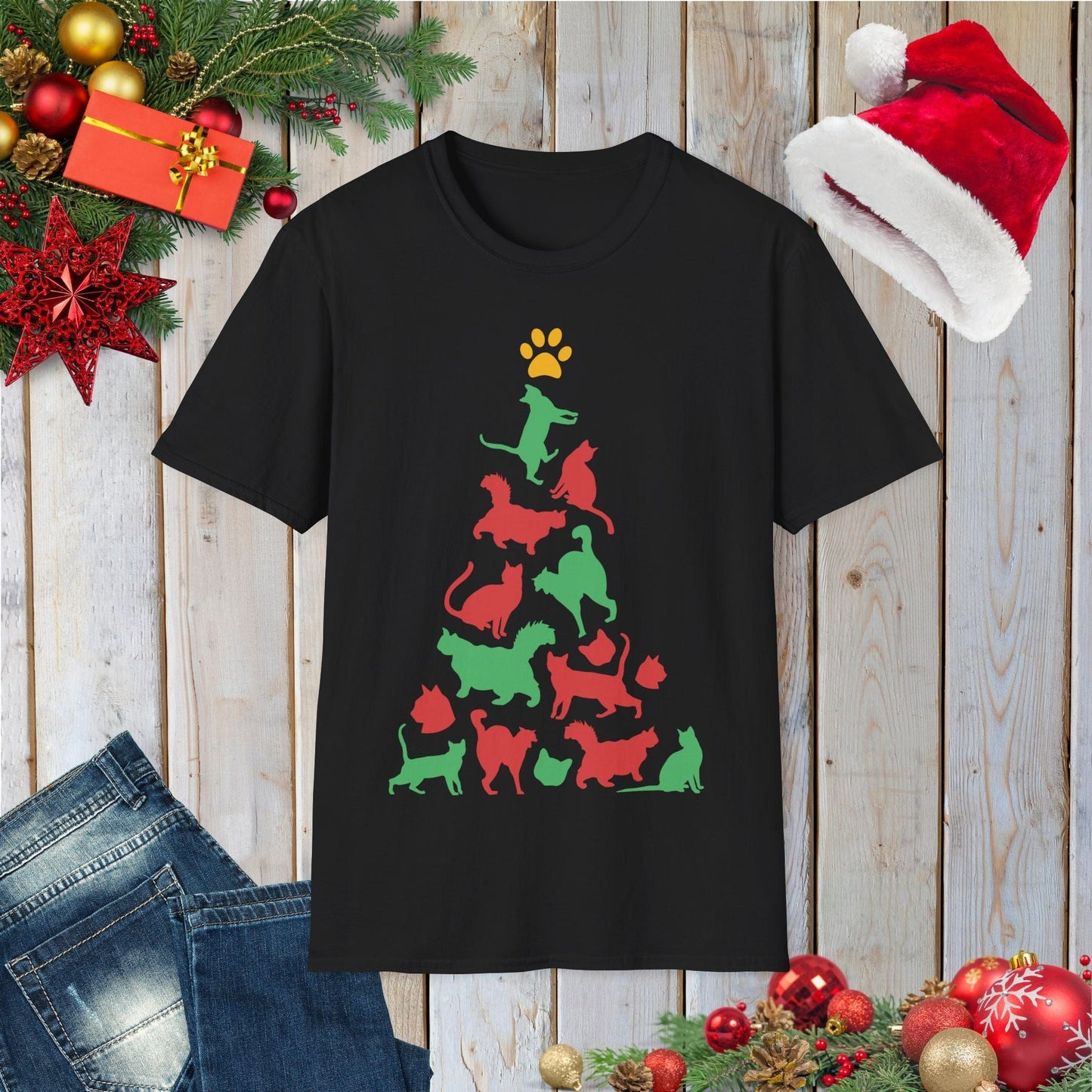 Festive Cats T-Shirt