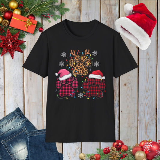 Christmas Paws T-Shirt