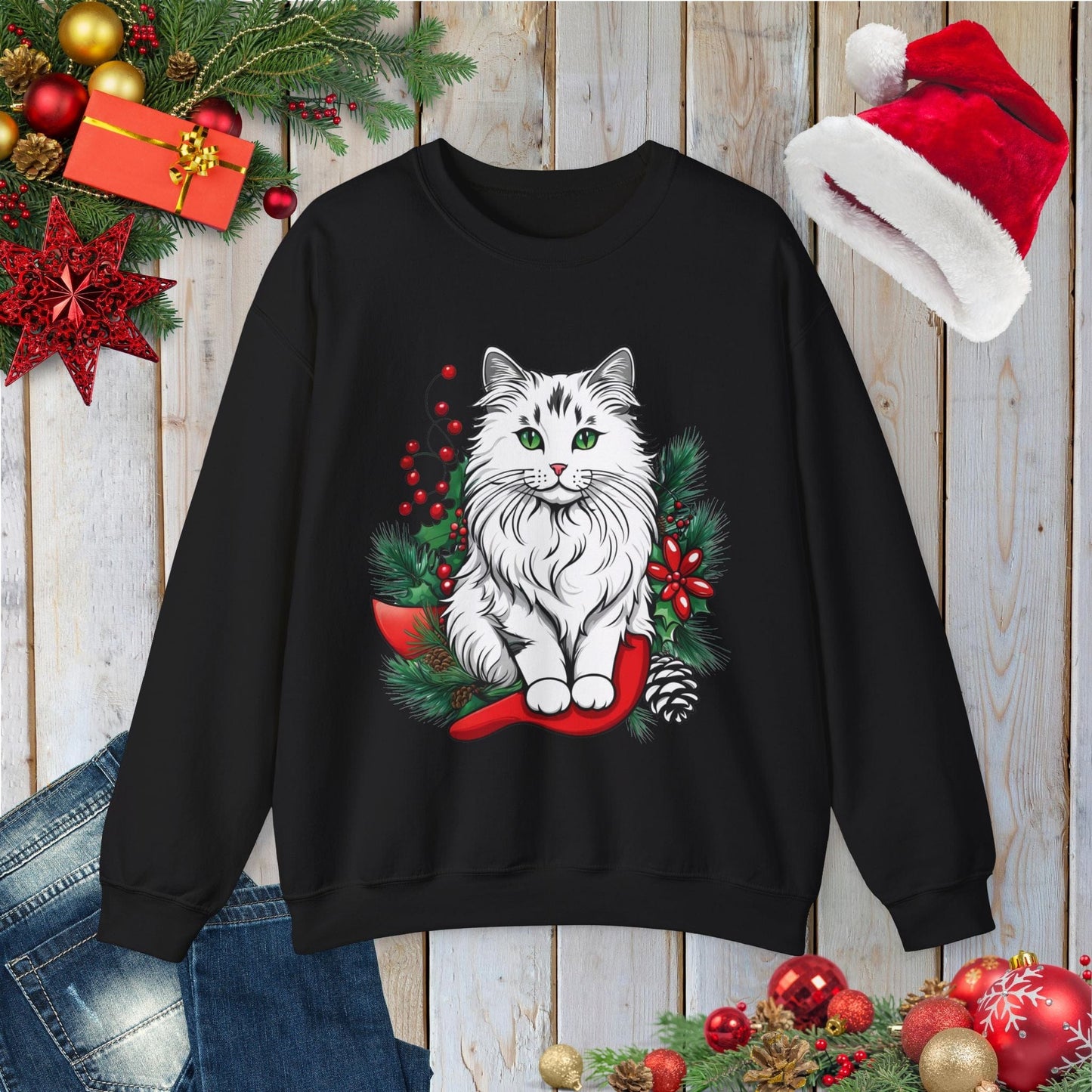 Purrfect Holiday Sweatshirt