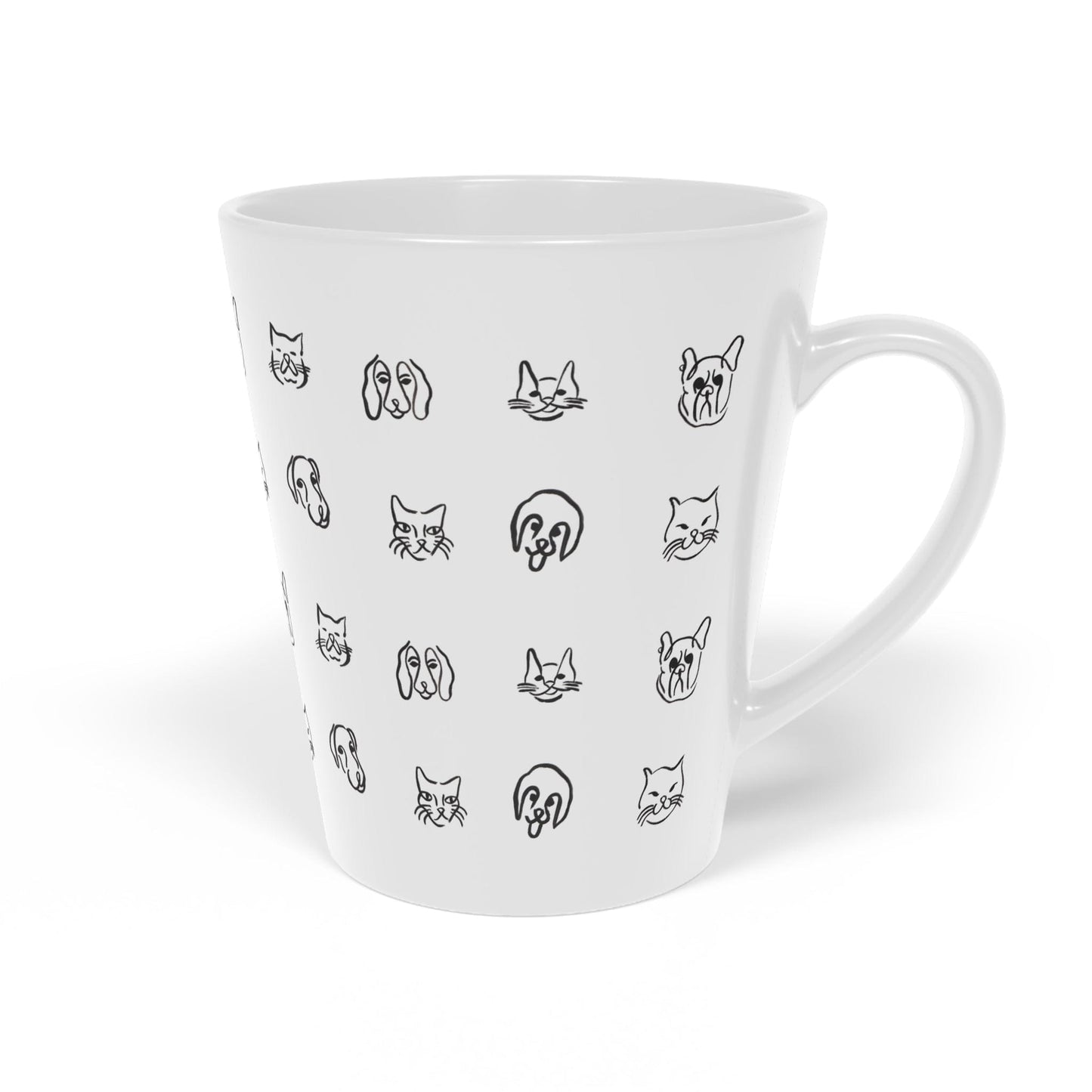 Pet Pattern Latte Mug