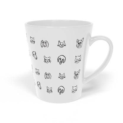 Pet Pattern Latte Mug