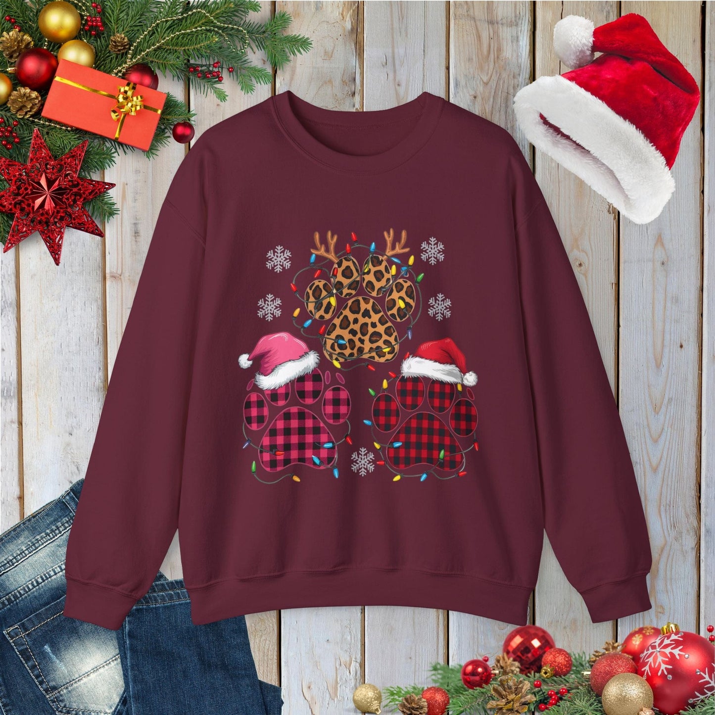 Christmas Paws Sweatshirt