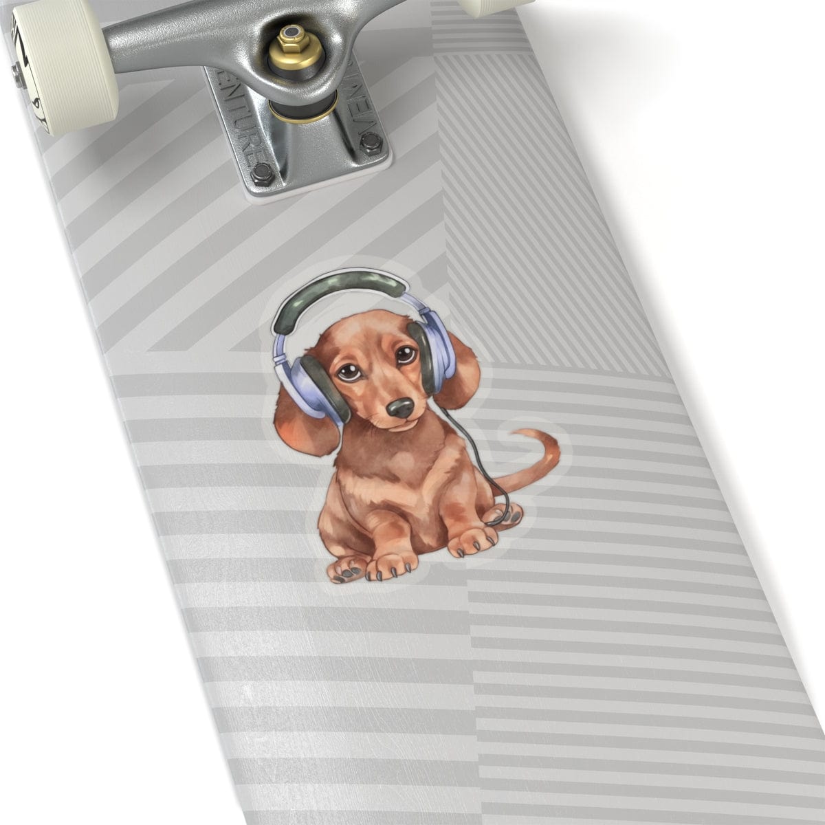 DJ Dachshund Sticker