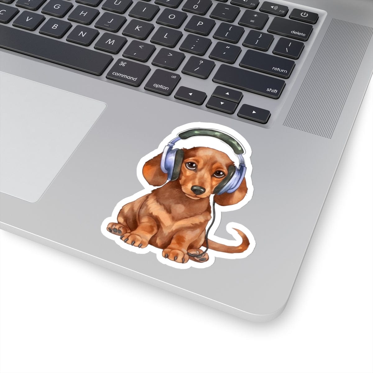 DJ Dachshund Sticker