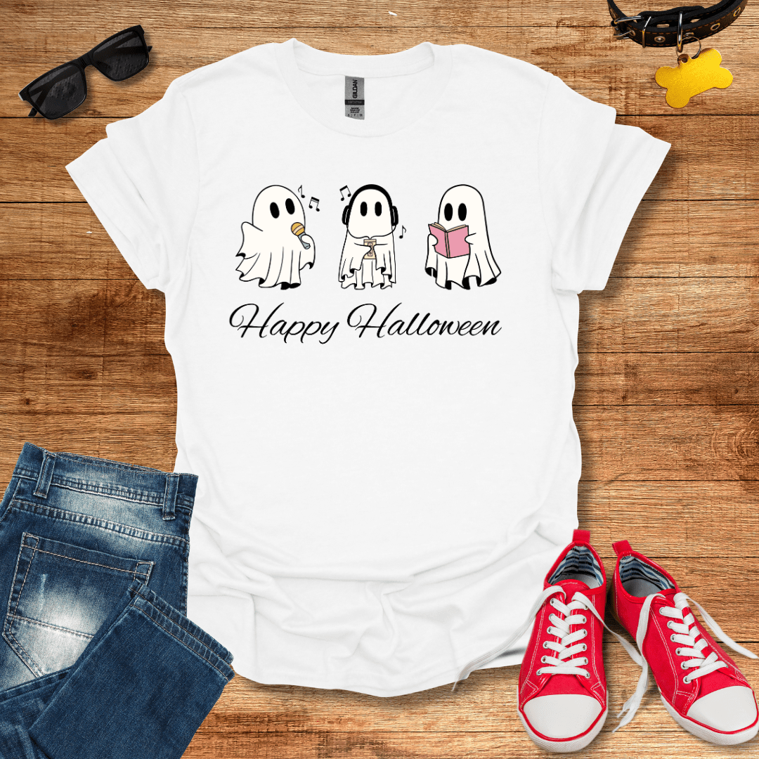 Ghostly Halloween T-Shirt