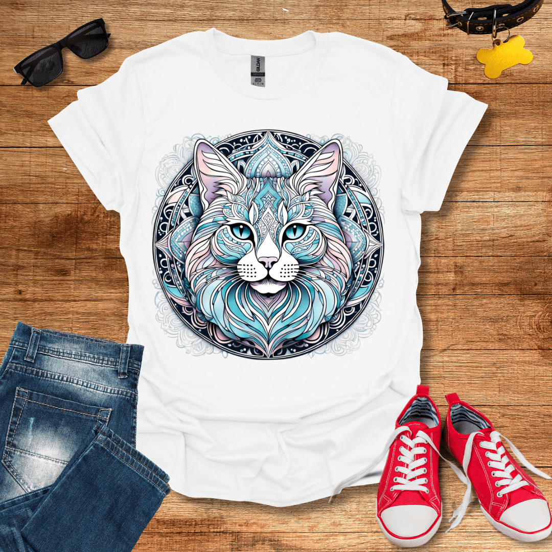 Mandala Purrfection T-Shirt