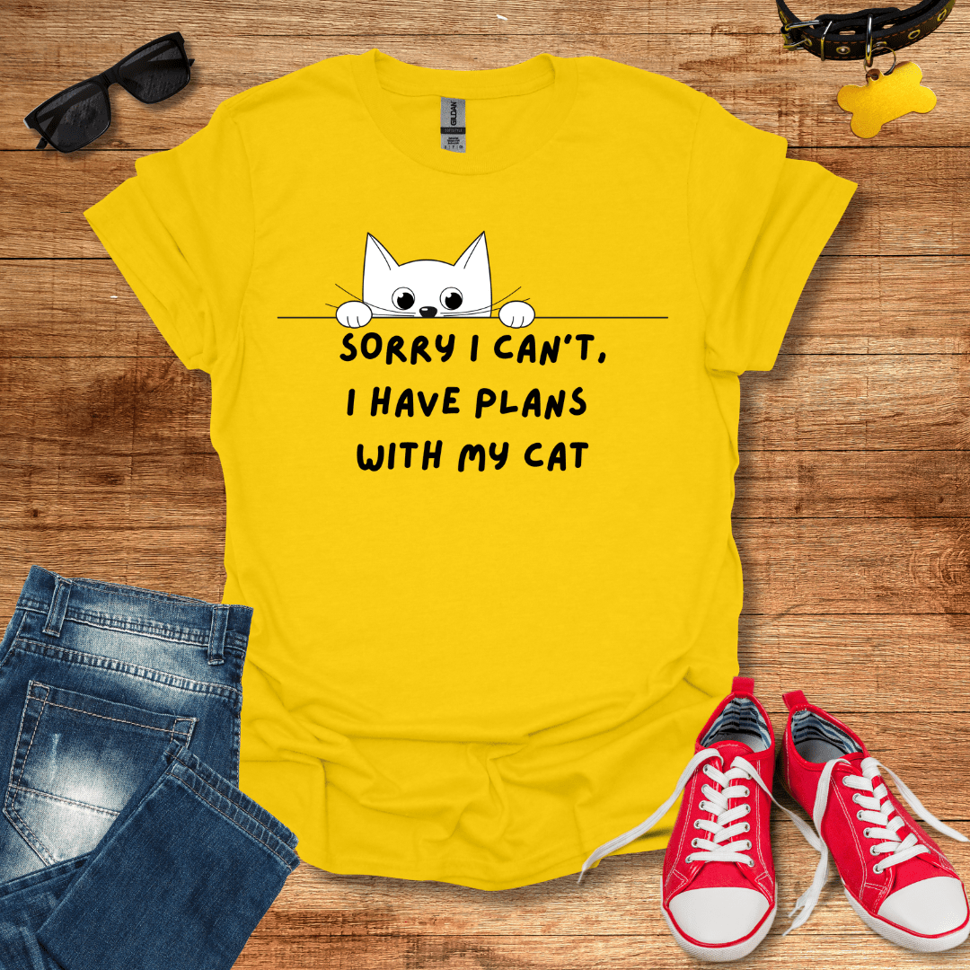 I Have Plans With My Cat T-Shirt