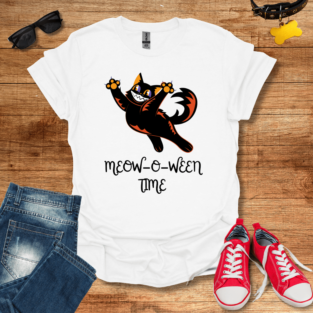 Meow-O-Ween Time T-Shirt