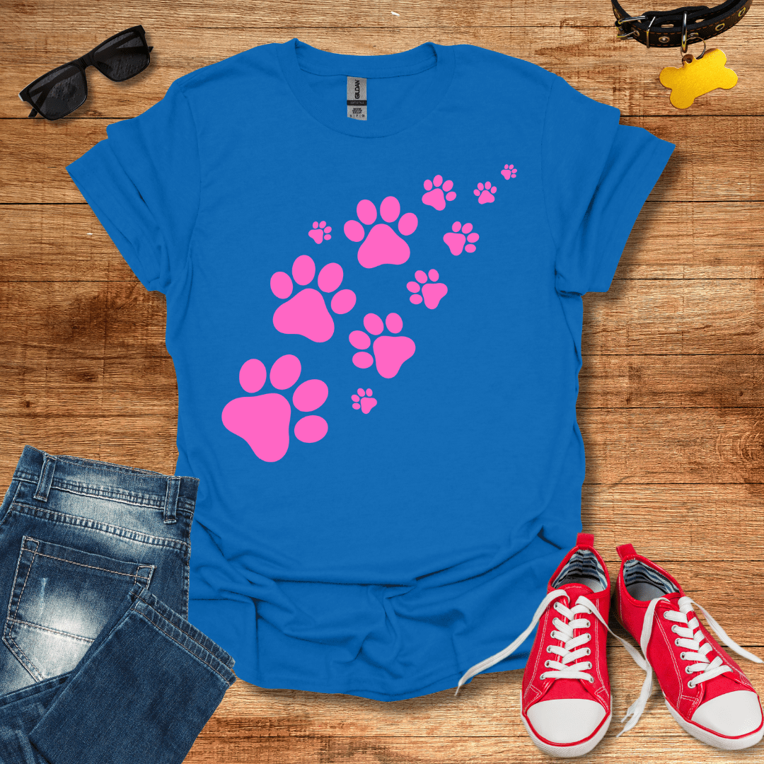 Pink Paws T-Shirt