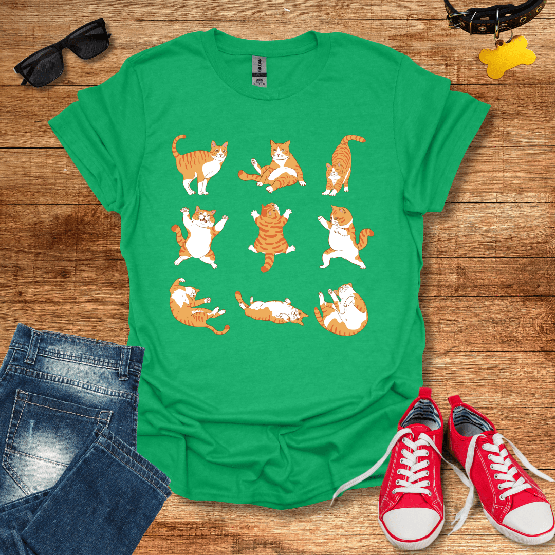 Cute Orange Cat T-Shirt