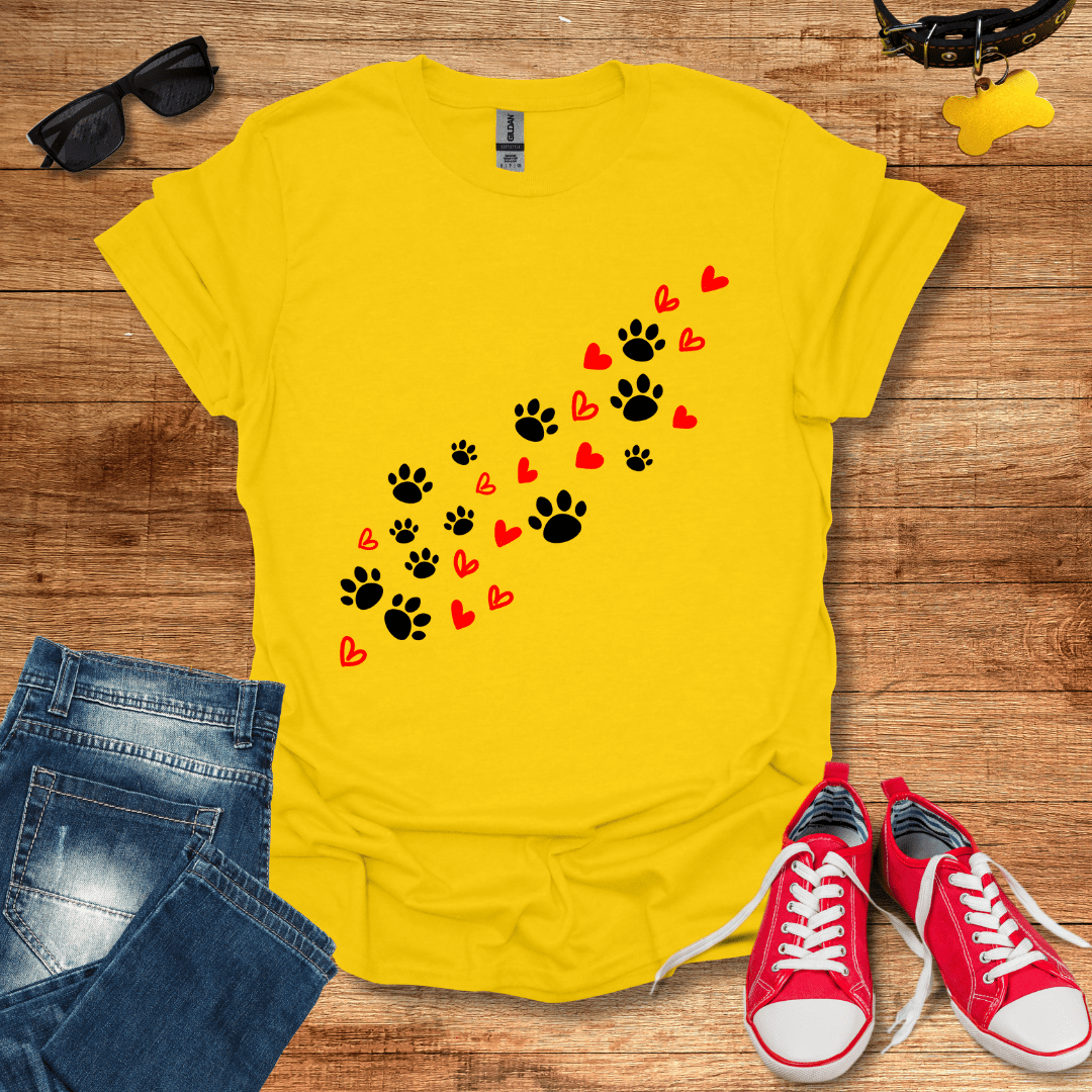 Hearty Paw Steps T-Shirt