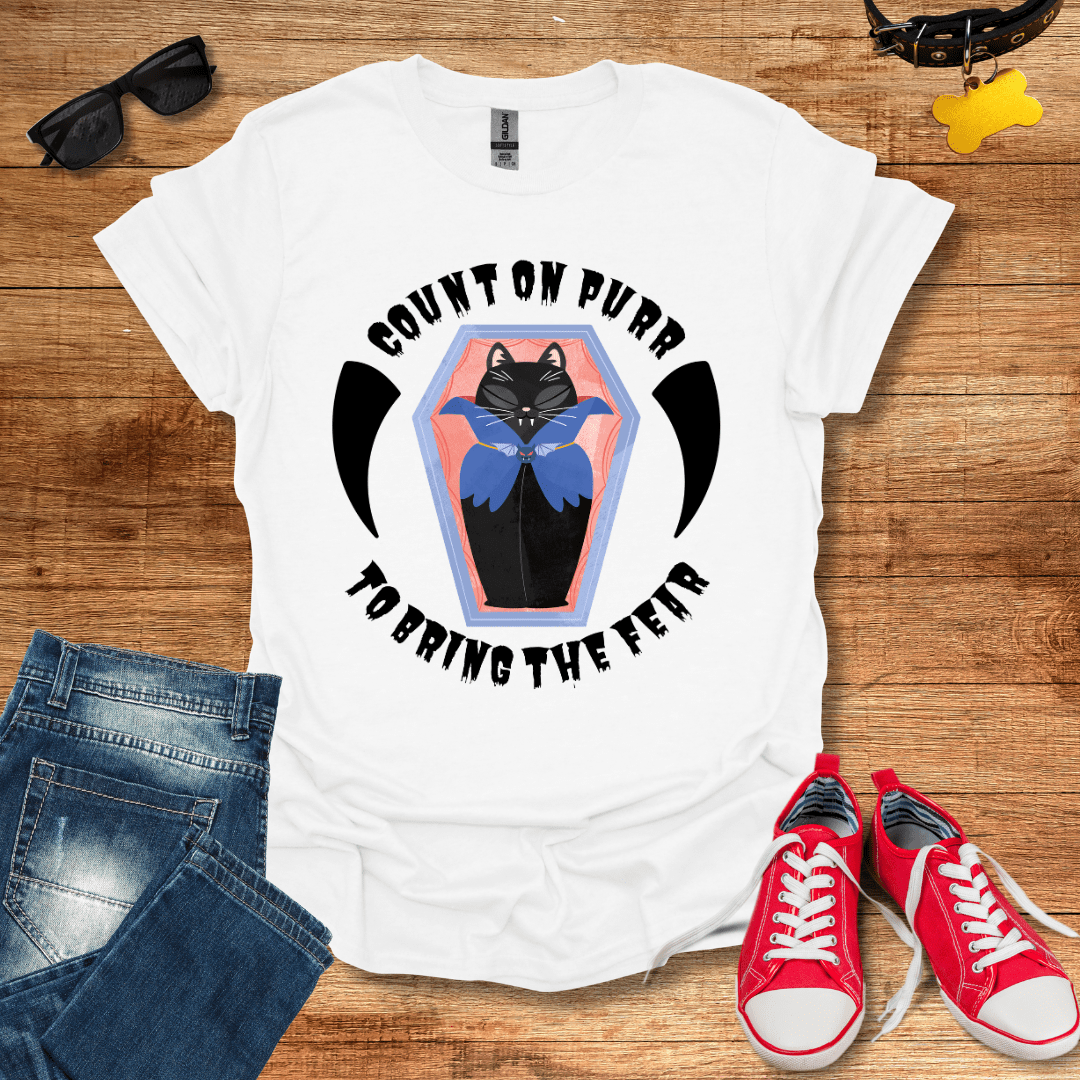 Count Purrcula T-Shirt