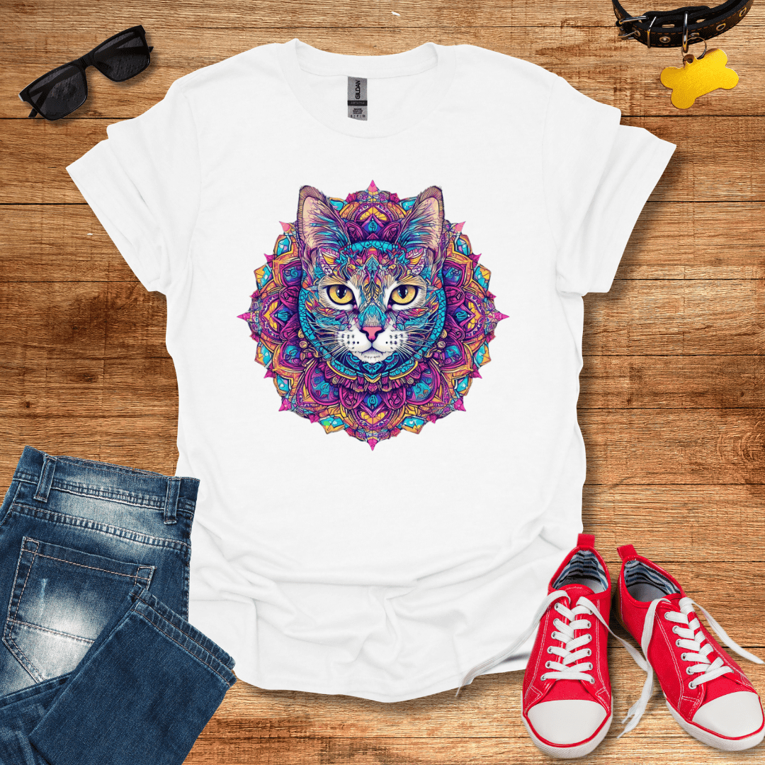 Mandala Meow T-Shirt