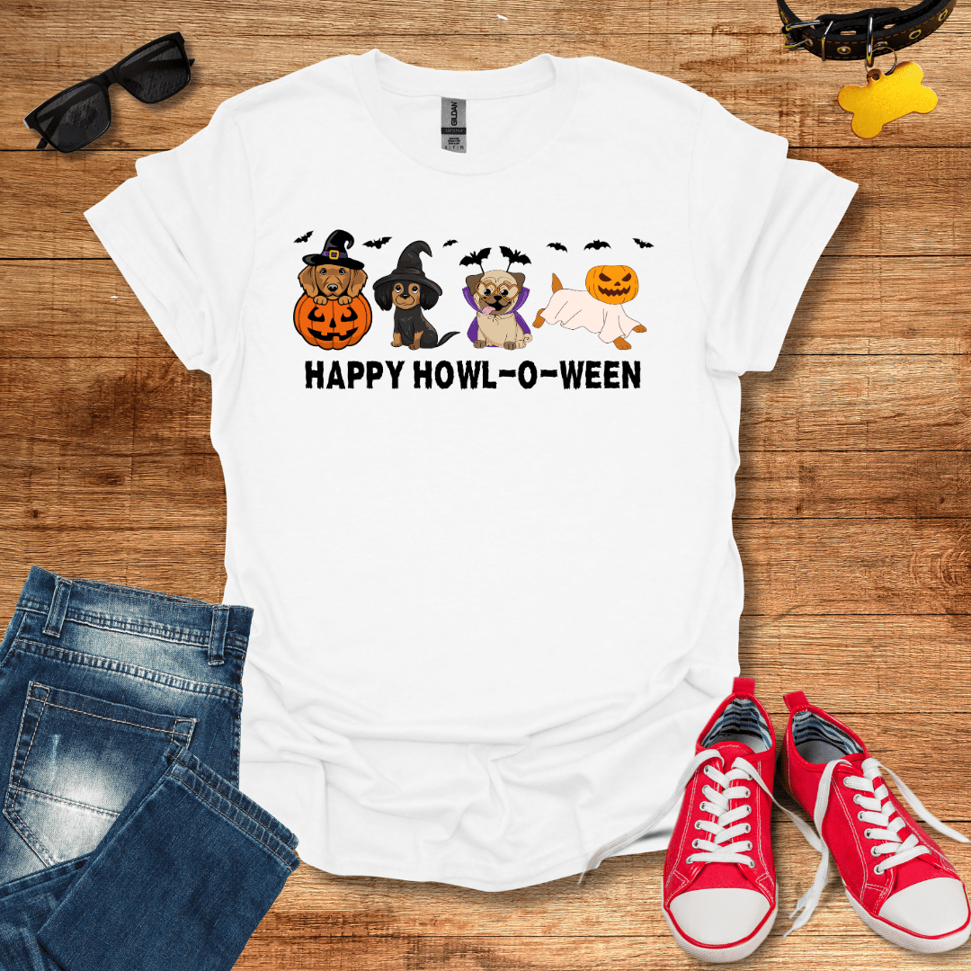 Happy Howl-O-Ween T-Shirt