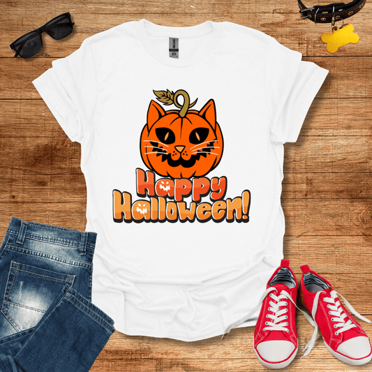 Feline Pumpkin T-Shirt