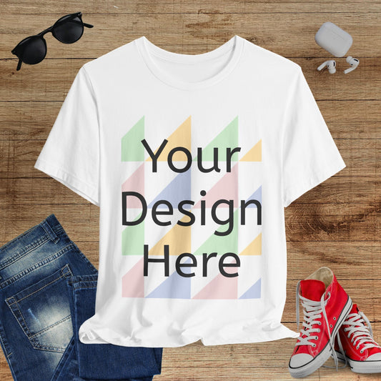 Personalized Unisex Jersey Short Sleeve T-Shirt