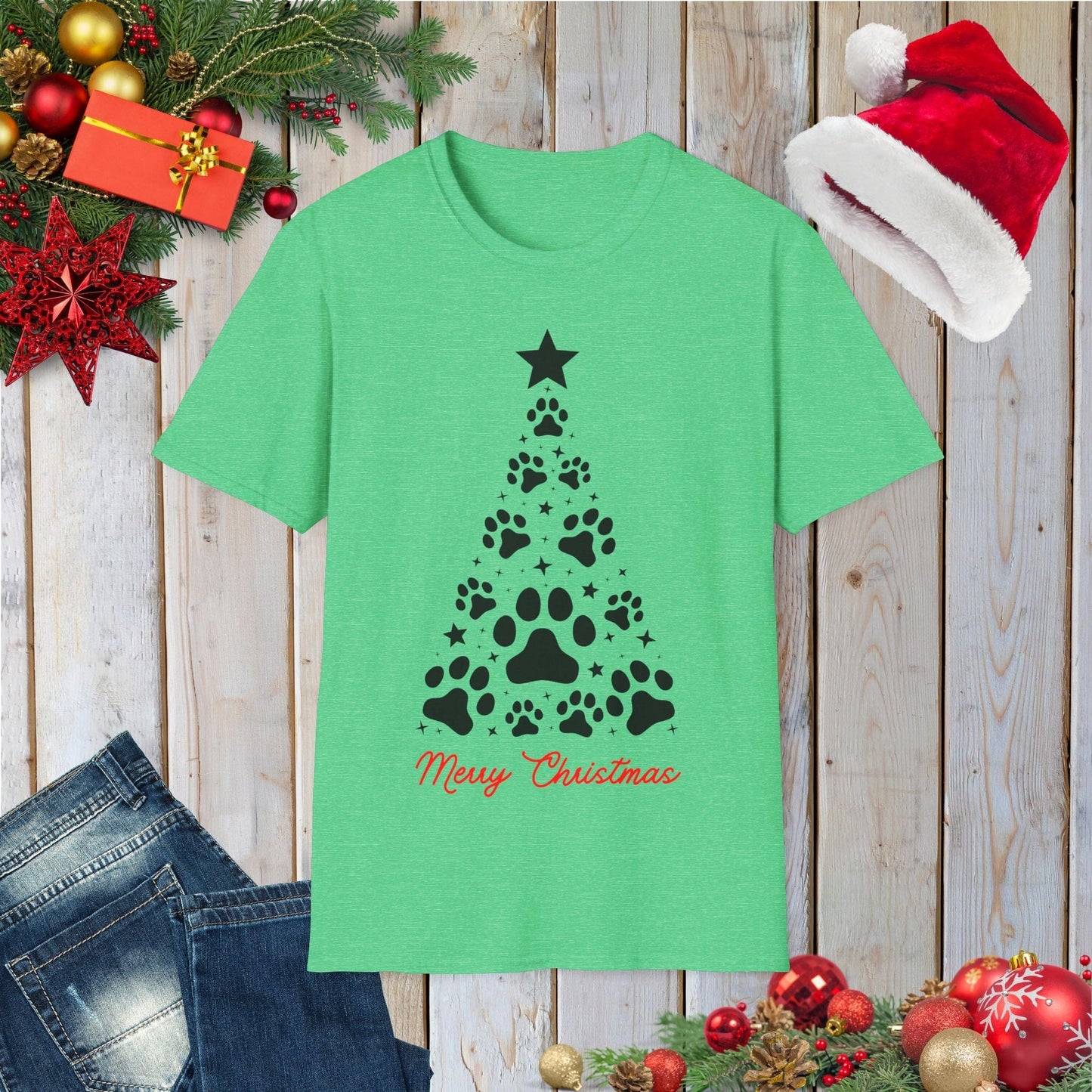 Festive Paws T-Shirt