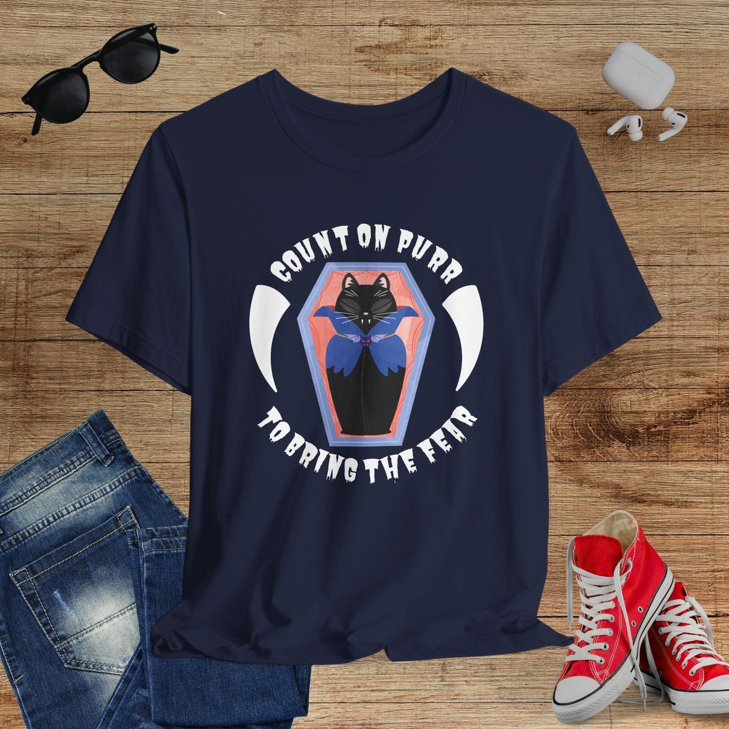 Count Purrcula T-Shirt
