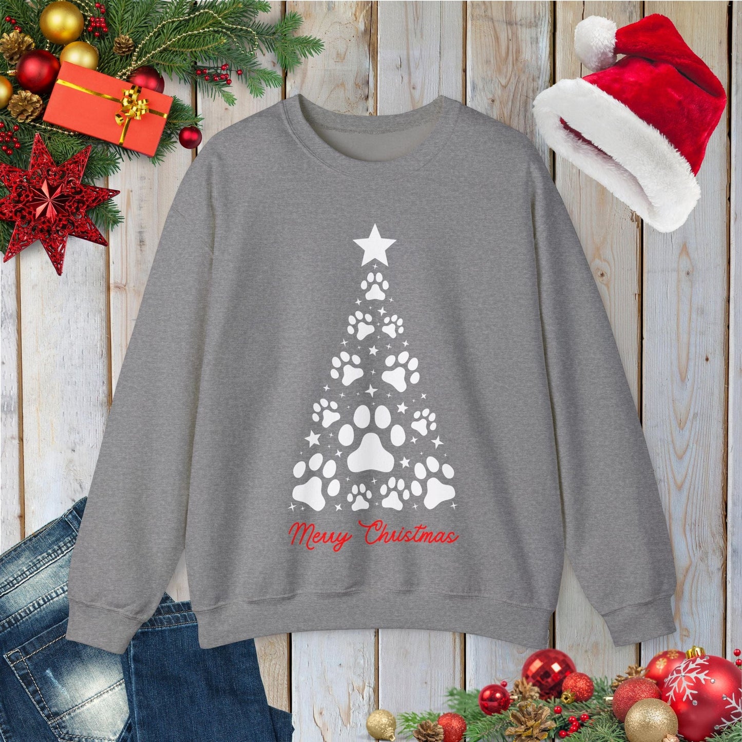 Festive Paws Sweatshirt