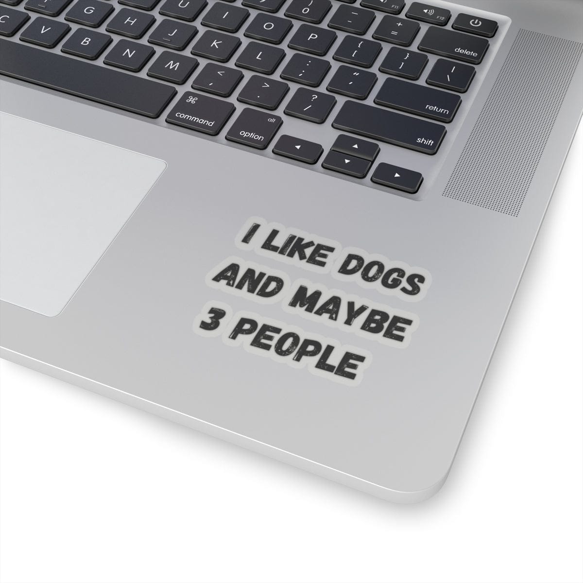 I like Dogs And Maybe 3 People Sticker