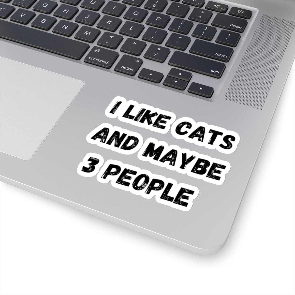 I Like Cats And Maybe 3 People Sticker