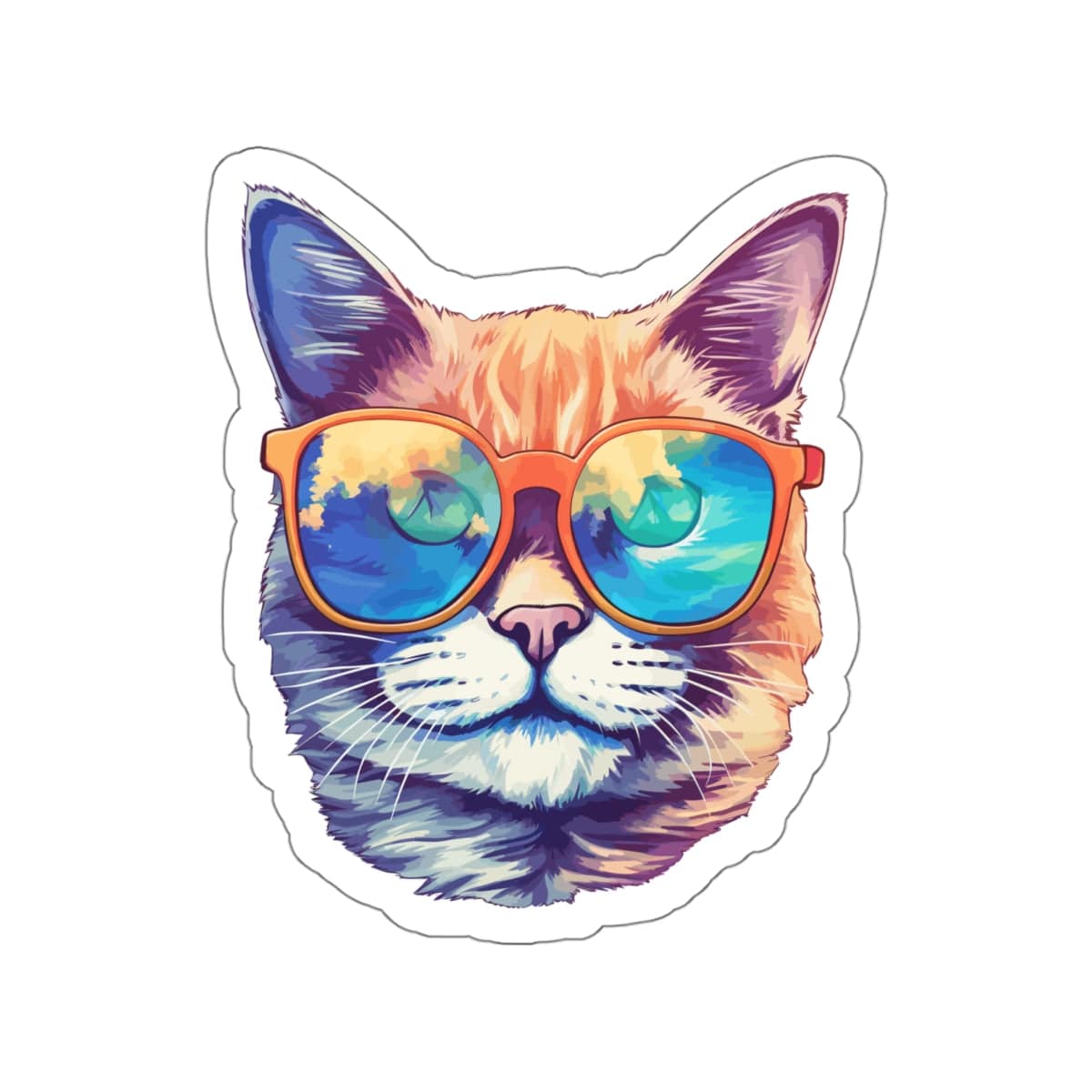 Kawaii Kitty Sticker