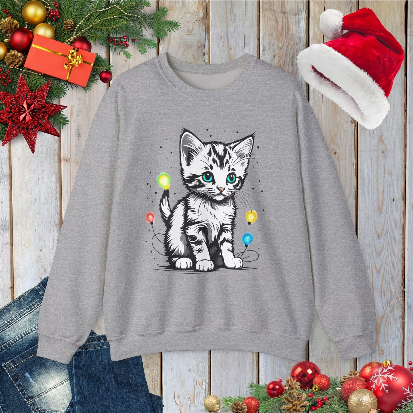 Purrfectly Ornate Sweatshirt