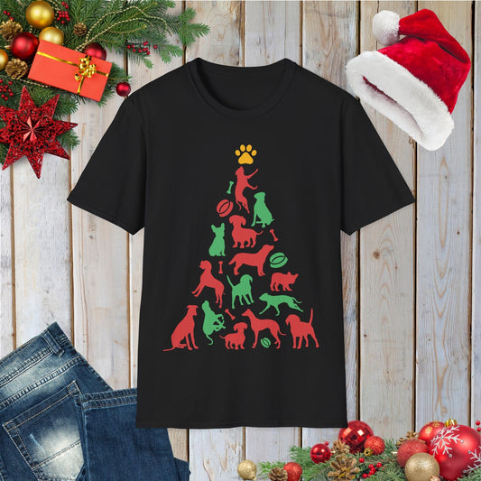 Festive Dogs T-Shirt