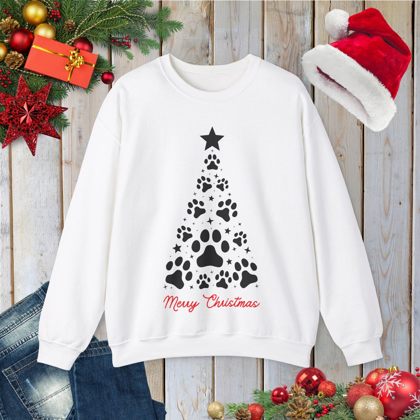 Festive Paws Sweatshirt