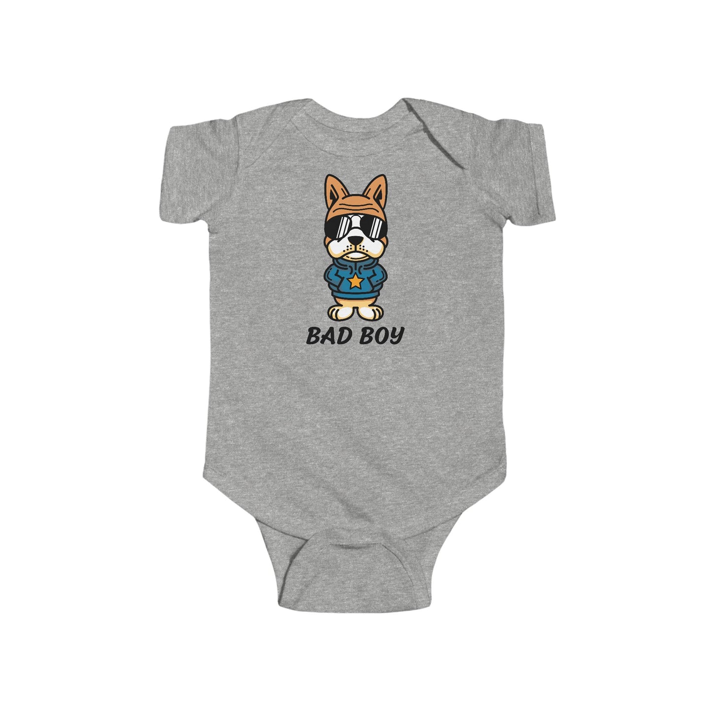 Infant Fine Jersey Bodysuit - Bad Boy