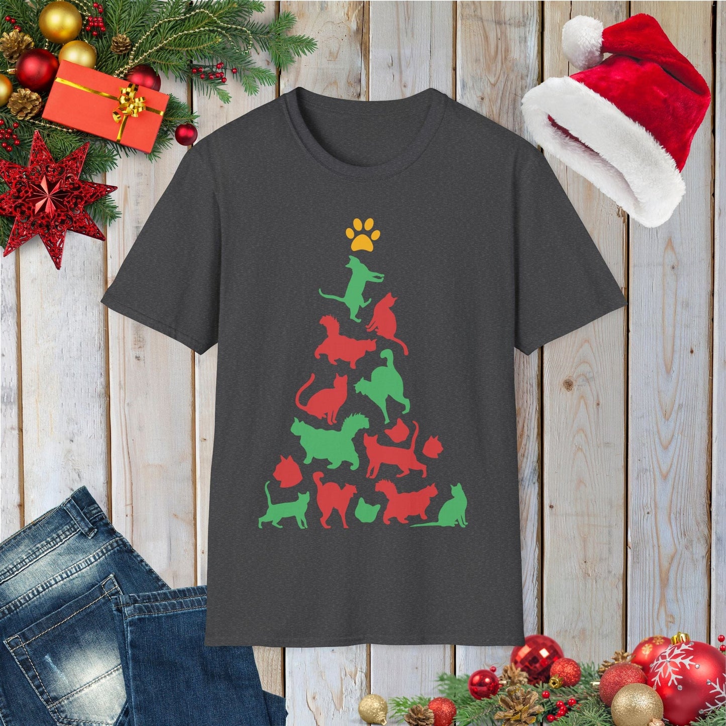 Festive Cats T-Shirt