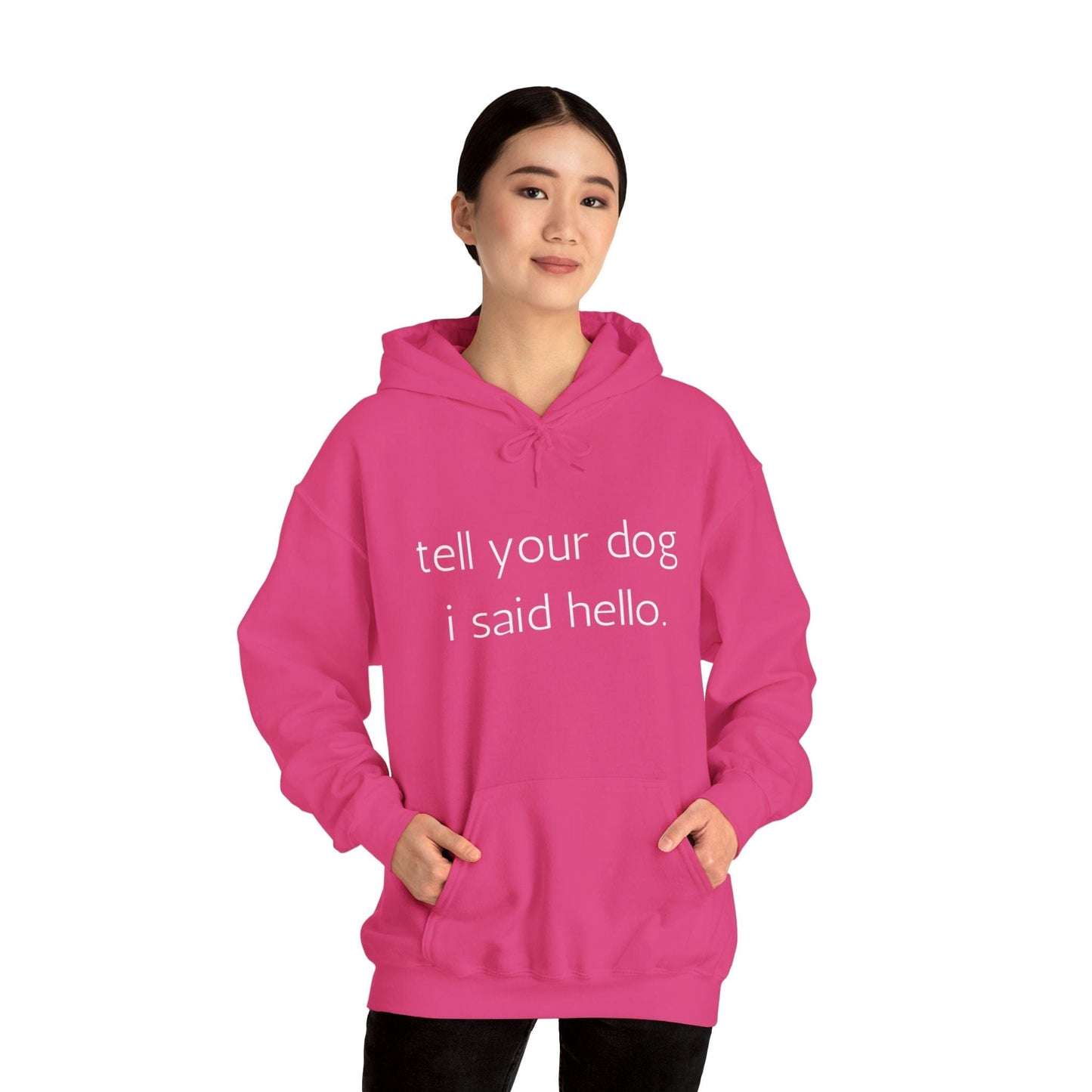 Tell Your Dog I Said Hello Hoodie