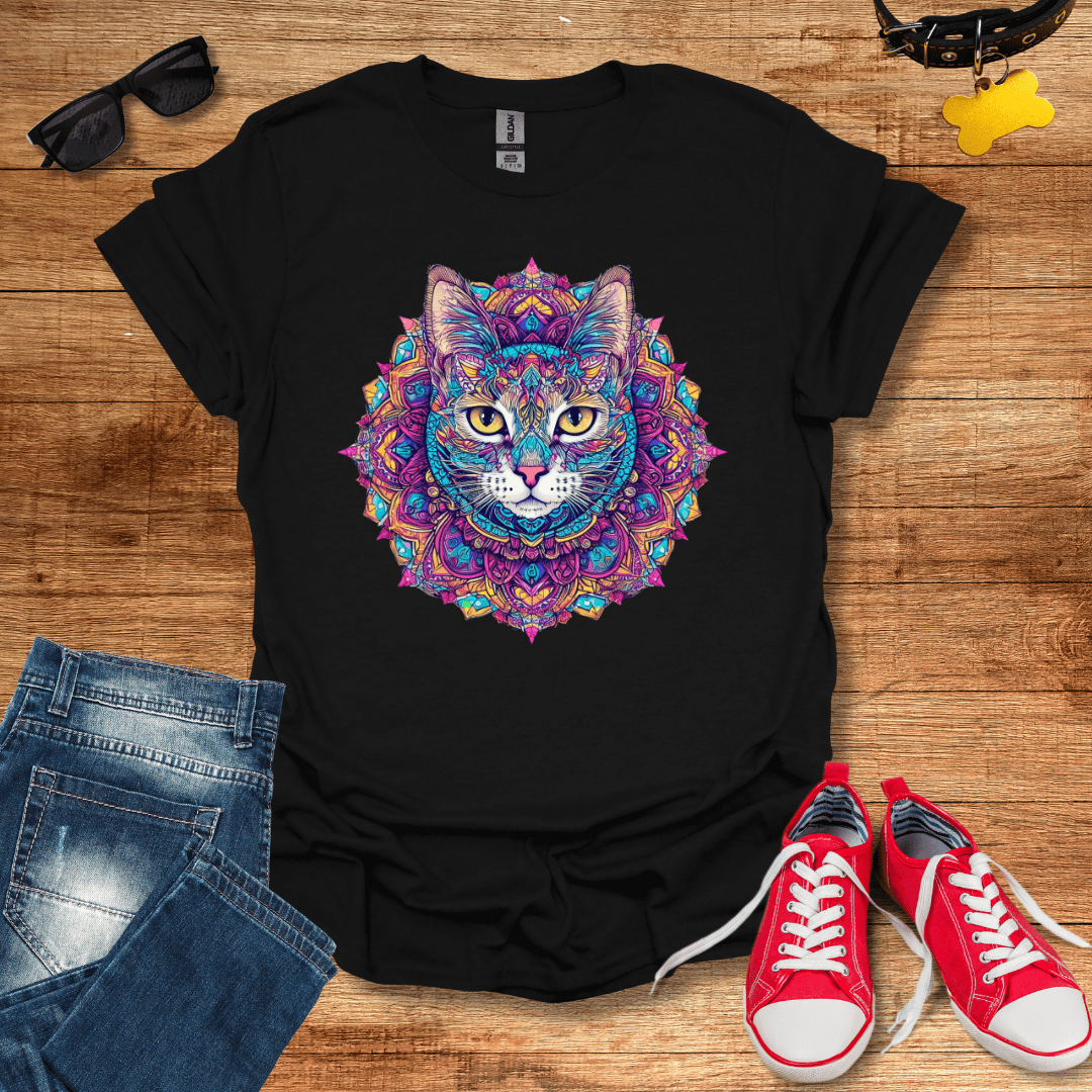 Mandala Meow T-Shirt