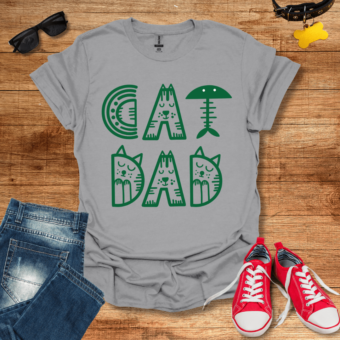 Cat Dad T-Shirt