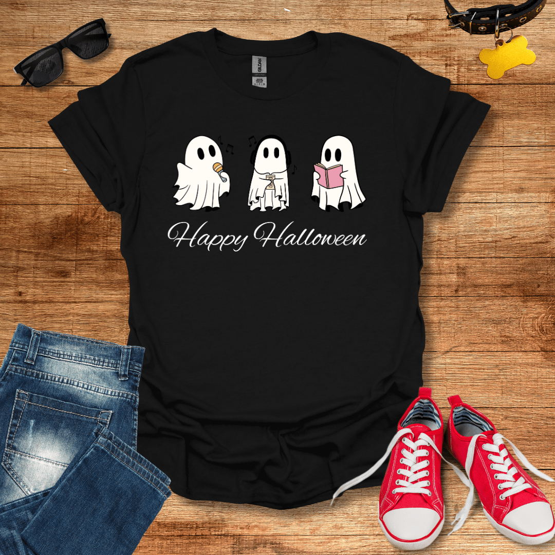 Ghostly Halloween T-Shirt