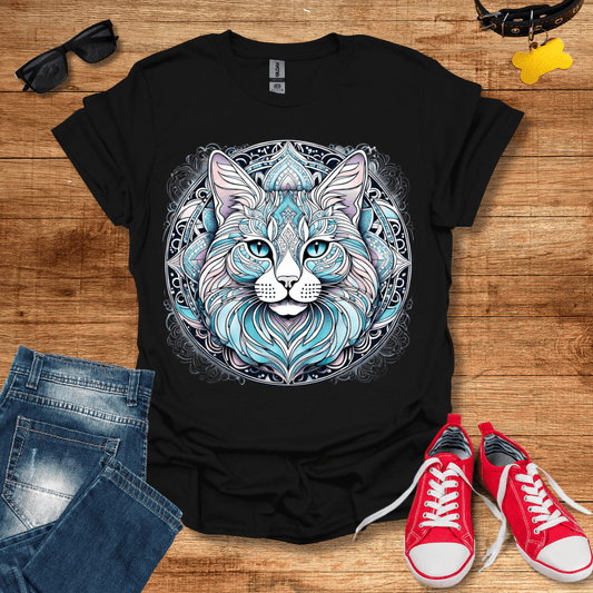 Mandala Purrfection T-Shirt