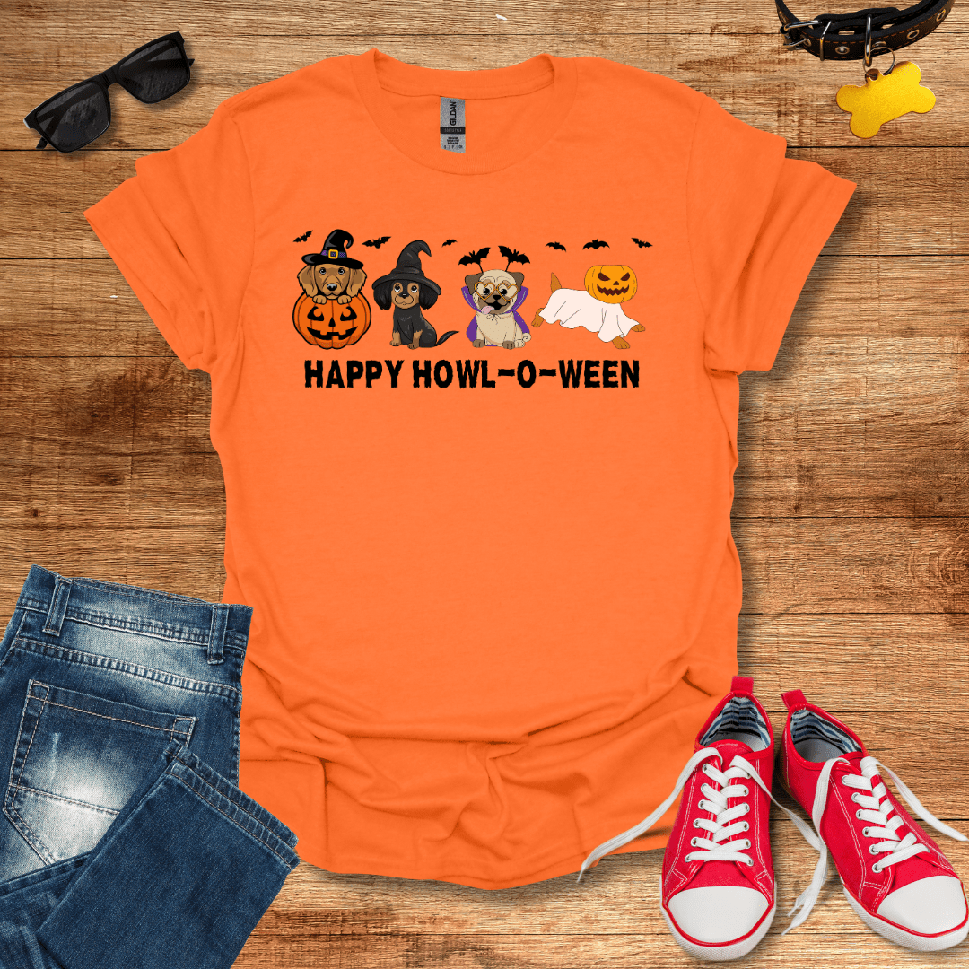 Happy Howl-O-Ween T-Shirt