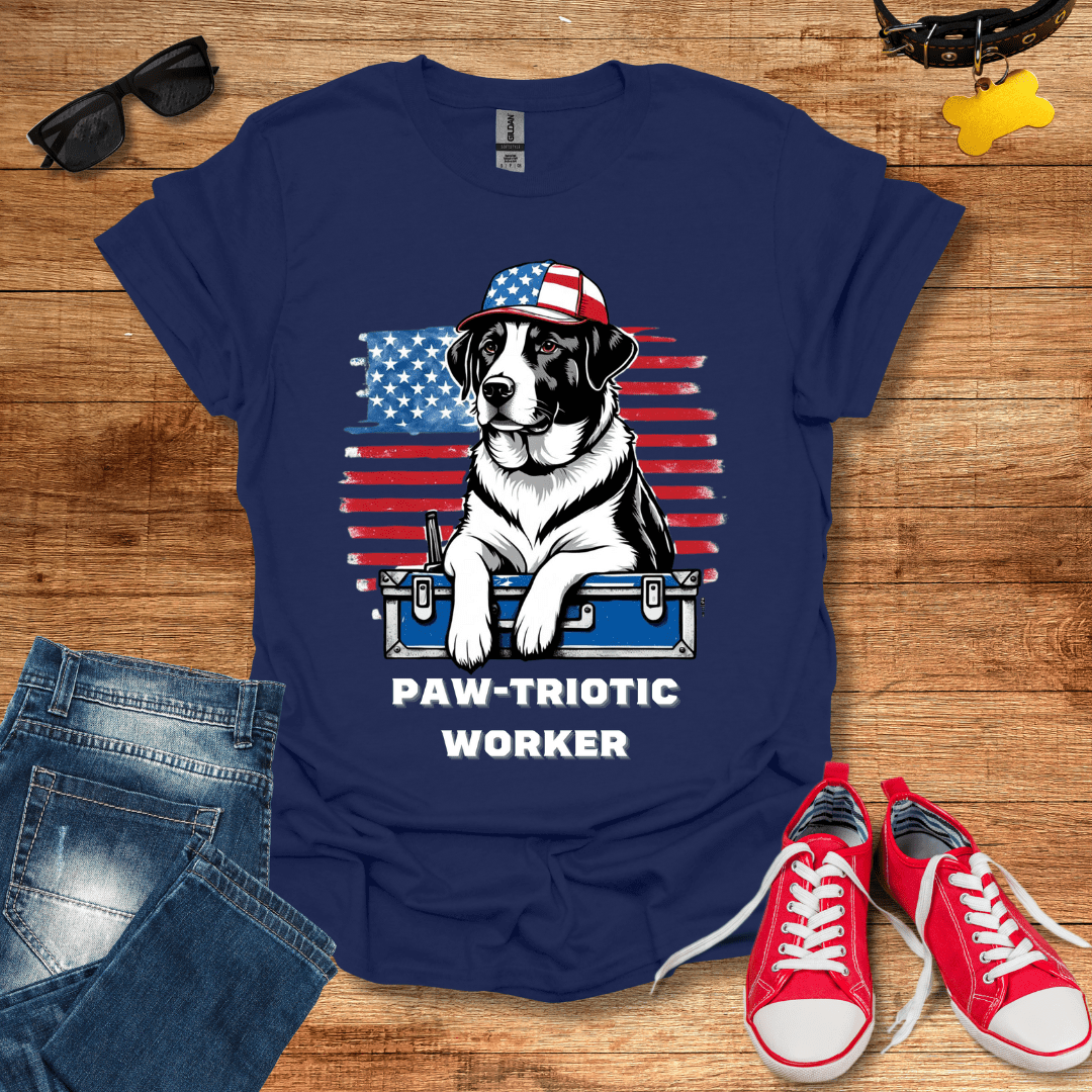 Pawtriotic Worker T-Shirt