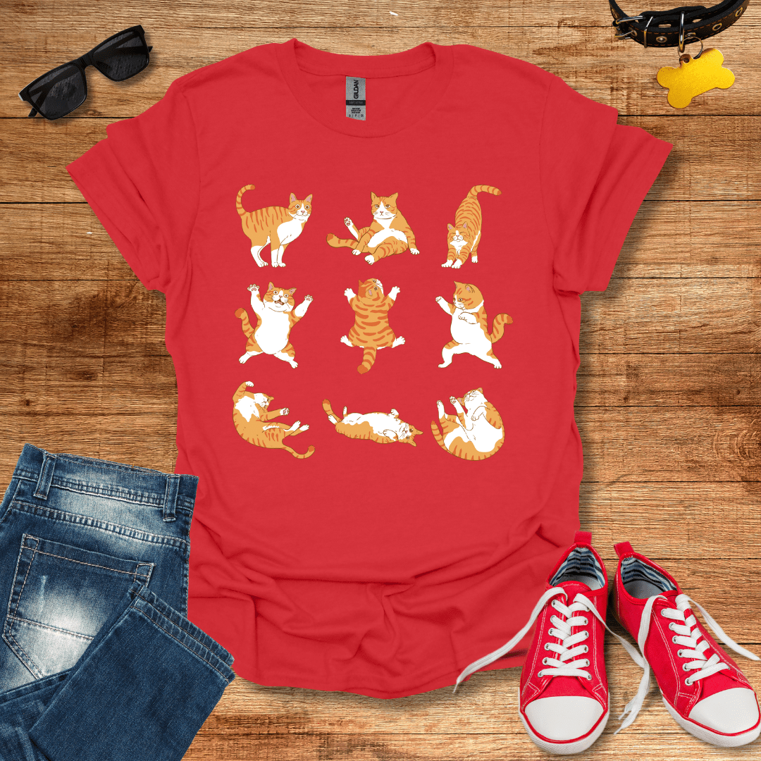 Cute Orange Cat T-Shirt