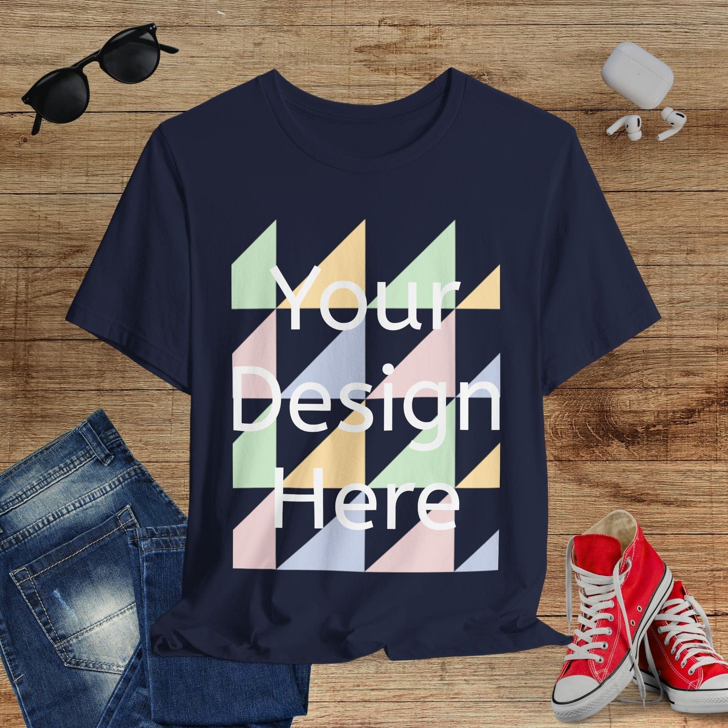 Personalized Unisex Jersey Short Sleeve T-Shirt