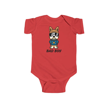 Infant Fine Jersey Bodysuit - Bad Boy