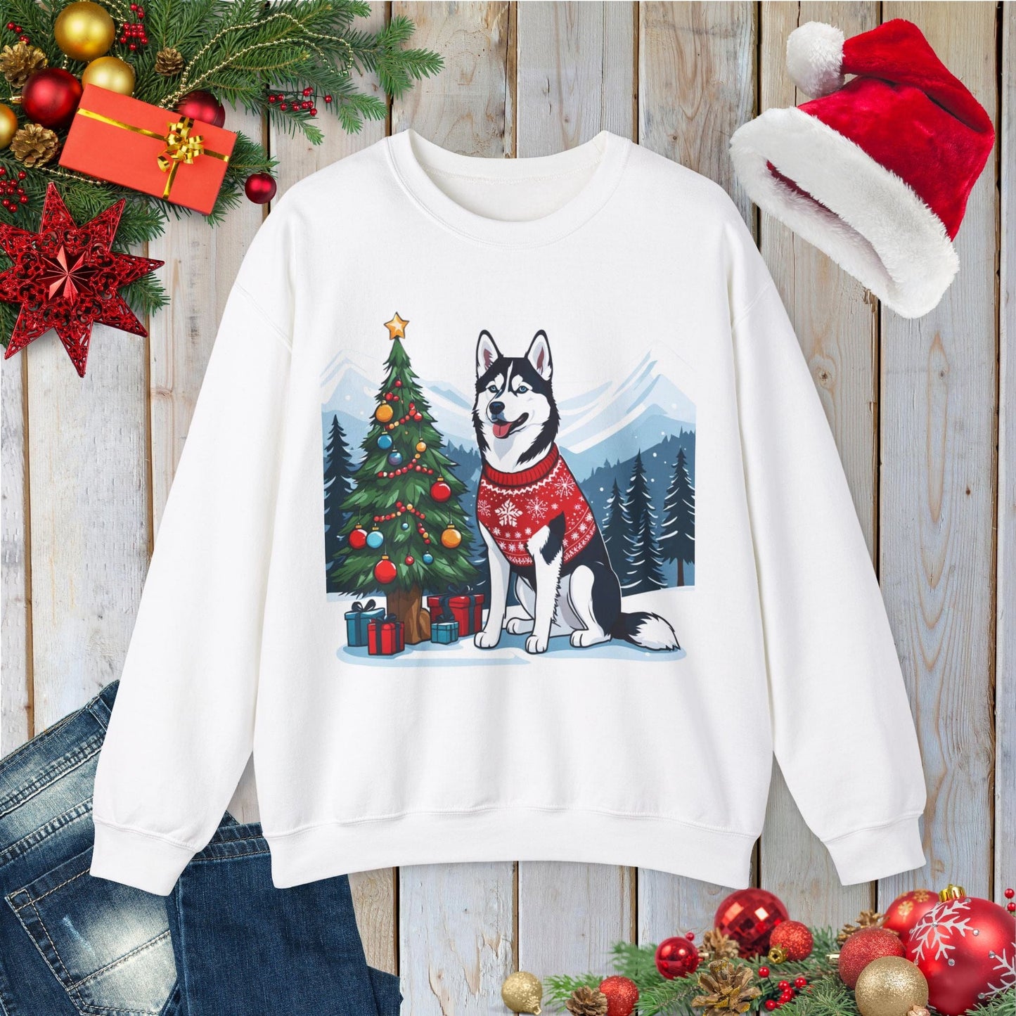 Christmas Dog Sweatshirt